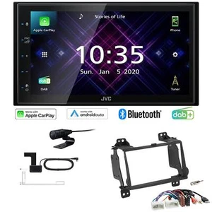 JVC Autoradio Apple CarPlay DAB+ für Hyundai H-1 Cargo und Travel Rubbertouch - Bild 1 von 8