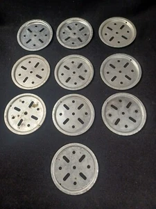 Gilbert Erector Set Part BN Turret Plate Cadmium - Picture 1 of 2