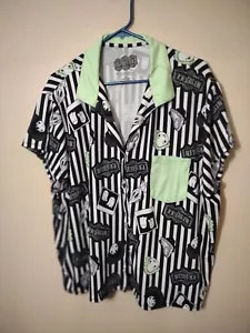 Pigiama donna Beetlejuice 3XL / XXXL top e pantaloncini set 2 pezzi Warner Brothers - Foto 1 di 5