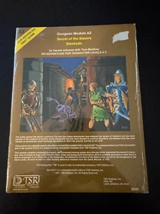 TSR AD&D A2 Secret of the Slavers' Stockade 1st Ed. 1st Print SW NIS F3 - Picture 1 of 2