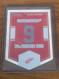 2012-13 Classics Signatures Banner Numbers #30 Gordie Howe No.EN30 - Picture 1 of 2