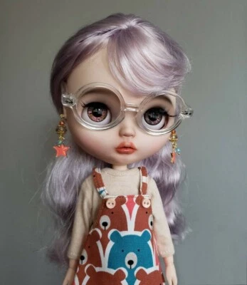 Gafas para Blythe Transparente Marco Redondo Muñeca Blythe Gafas de Sol Accesorios  Foto 1 de 4