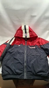 Giacca Vintage Starter Large Pro Line Tampa Bay Buccaneers Nave Pirata Logo Cappuccio - Foto 1 di 13