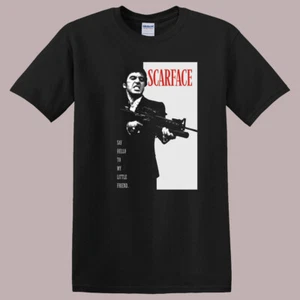 Camiseta negra para hombre Scarface Al Pacino Movie talla S-5XL - Imagen 1 de 1