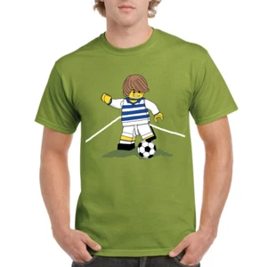 T-Shirt: Action Figure in Queens Park Rangers (QPR) Colours (Men's L) - Picture 1 of 1