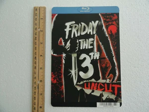 VENERDÌ 13 SCHEDA VIDEO BLOCKBUSTER NON TAGLIATA 5"X8" NO FILM - Foto 1 di 3