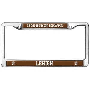 Lehigh Universityversity Mountain Hawks Standard License Plate Metal Frame - Picture 1 of 7