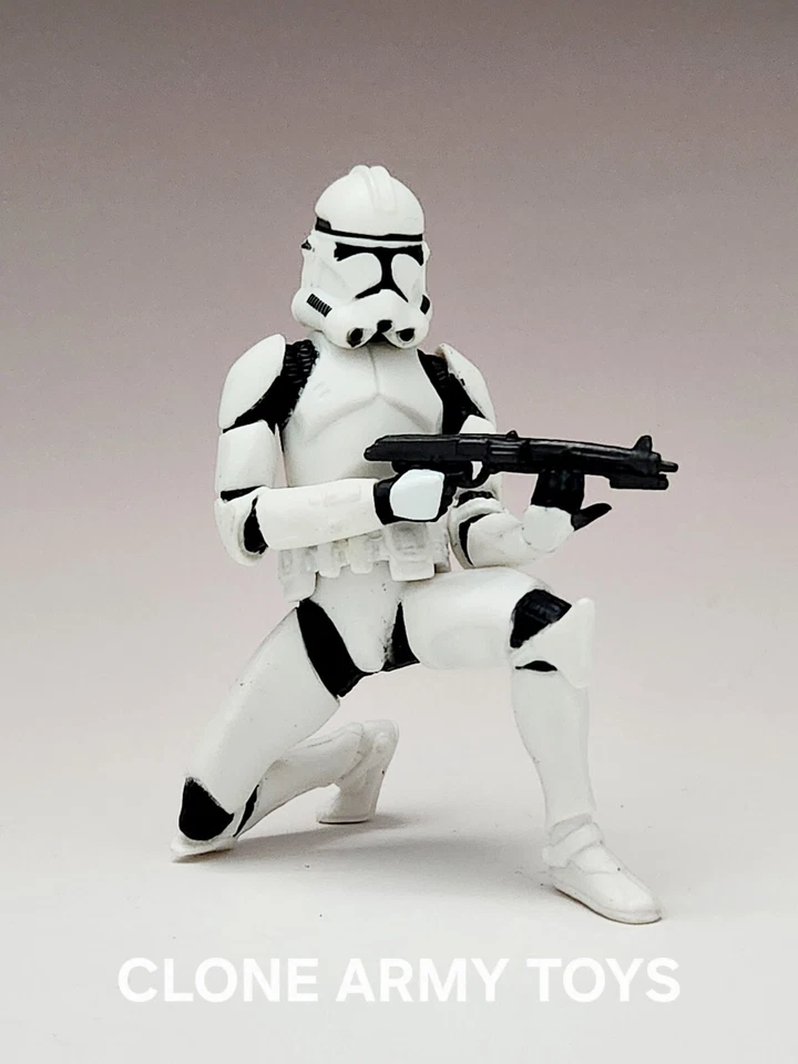 Star Wars Clone Trooper Revenge of the Sith Colección Ejército ROJOS 3.75 Suelto Foto 1 de 1