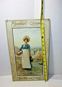 Abundant Blessings Country Farm Rustic Metal Sign - Picture 1 of 4