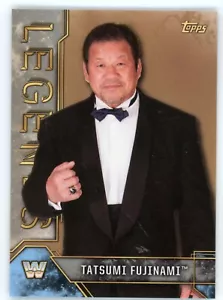 2017 Topps WWE Legends Tatsumi Fujinami bronce paralelo #88 #8/99 - Imagen 1 de 1