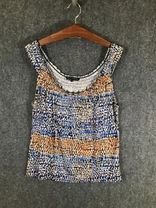 Western Connection Tank Top/Blouse Womens Medium Multicolor Scoop Neck - Picture 1 of 10