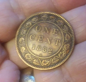 Canada - 1882-H  Cent - Victoria - 071025 - Picture 1 of 2