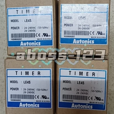 AUTONICS LE4S Digital Backlit LCD Timer#1pcs New In Box - Image 1 of 4