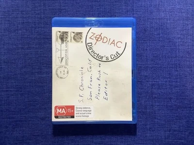 Zodiac : Director's Cut (Blu Ray 2007) Jack  Gyllenhaal - Like New Region B - Image 1 of 2