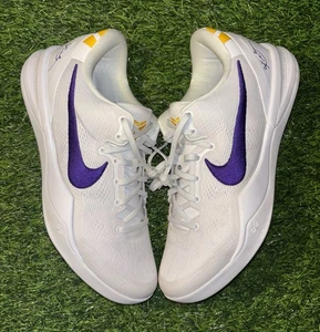 Nike Kobe 8 Protro ‘Lakers Home’ Basketball Shoes HF9550-100 Men’s Size 12 - Picture 1 of 8