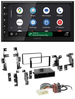 Kenwood DAB Bluetooth USB MP3 2DIN Autoradio für Nissan Juke Navara NV ab 12 - Bild 1 von 4