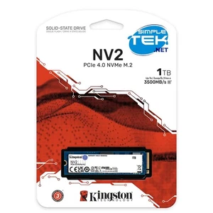 KINGSTON NV2 SSD 1TO M.2 4.0 NVME 2280 PCIe GEN 4 DISQUE NOTEBOOK DESKTOP PS5 - Photo 1/4