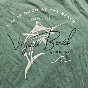 Camiseta Virginia Beach VA Life is Good At The Adulto Hombre XL Extra Grande - Imagen 1 de 8
