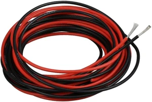 BNTECHGO 20 Gauge Silicone Wire Red and Black Each 10Ft Flexible 20 AWG Stranded - Picture 1 of 12