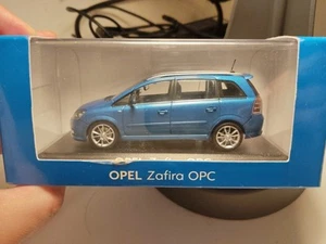 Opel Zafira OPC Bleue 1/43 Minichamps - Bild 1 von 6
