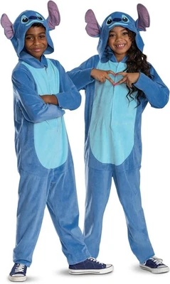 Disney Kids' Lilo & Stitch Classic Unisex Costume Jumpsuit 7-8 - Image 1 of 4