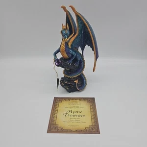 NEU Bradford Exchange Ancient Mysteries Drachen Skulptur 1: Mystische Schätze 11 Zoll - Bild 1 von 9