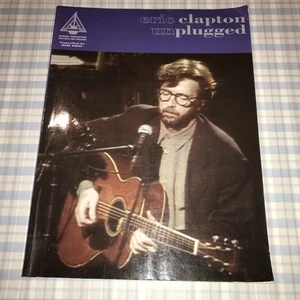 Eric Clapton Unplugged Guitar Tablature Songbook Good Condition - Picture 1 of 5