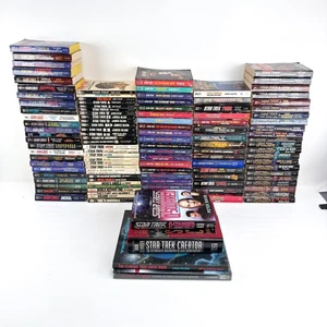 Vintage Star Trek Book Lot 116 Next Gen Deep Space Nine Adventures 60s-90s Retro - Picture 1 of 14