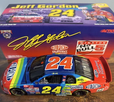 Jeff Gordon 1998 Winston No Bull 5 Brickyard 400 Race Win edición limitada 1/24 Foto 1 de 4