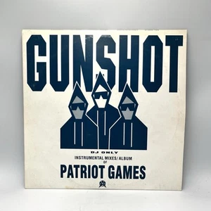 Gunshot – Patriot Games Dj Only Instrumental Mixes 12” Vinyl 2disc VGC - Imagen 1 de 4