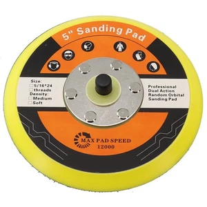 Power Tool Accessory 5 Inch 125mm Sanding Pad for Polishing & Grinding - Picture 1 of 24