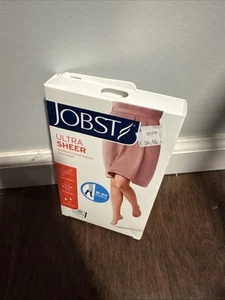 Jobst Ultra Sheer Medical Compression Stockings Blackl, 15-20, Small , Knee OT - Picture 1 of 4