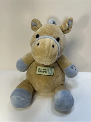 Carters Just One Year Tan Horse MY LITTLE BUCKAROO 10” Frijoles Peluche Lovey RARO DIFÍCIL DE ENCONTRAR Foto 1 de 4