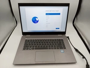 HP ZBook Studio G5 15" Laptop i7-8850H 8GB RAM 128GB SSD W11 P1000 - READ -RR - Picture 1 of 6