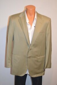 New $2850 Giorgio's of Palm Beach Green Wool Blazer/Jacket 54 18980 MadeIn Italy
