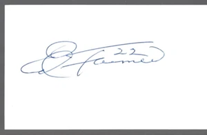 Ed Farmer-Chicago White Sox-Autographed 3x5 Index Card - Picture 1 of 1