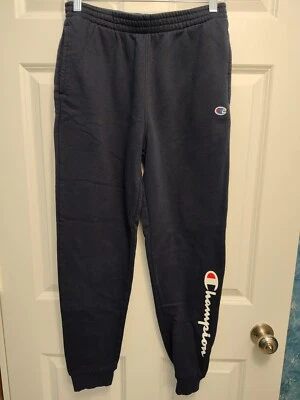 *EUC NAVY CHAMPION FLEECE JOGGERS YOUTH SZ XL - AUTHENTIC ATHLETICWEAR BOYS XL* - Image 1 of 4