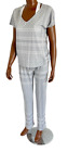 S.OLIVER Damen Schlafanzug Pyjama Sleepwear 2 Teilig Hose Oberteil NEU Gr. 36 38