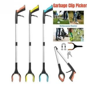 Heavy Duty Industrial Pick-Up Grabber Stick – Extendable Trash Reacher Tool UK - Picture 1 of 5