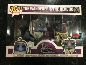 FUNKO POP DARK CRYSTAL WANDERER & HECTIC - ESCLUSIVA CONDIVISA NYCC 2019 - In magazzino - Foto 1 di 2