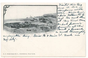 1904 UDB PC: Scenic View of Point Prim Light – Digby, Nova Scotia, Canada - Picture 1 of 2
