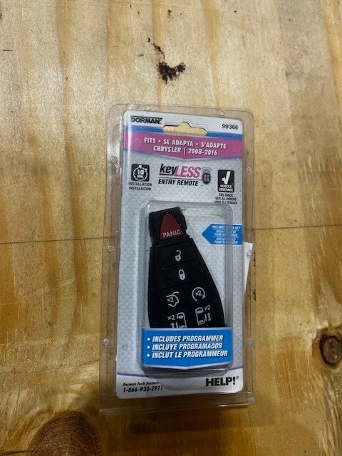 99366 Dorman Key Fob for Chrysler Town & Country and Dodge Grand Caravan 2008 - - Image 1 of 1