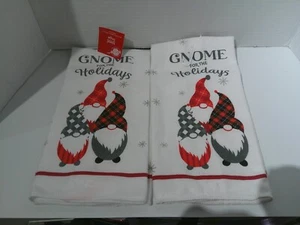 Weihnachten Haus Menge 2 Küchentücher/15" x 25"/Wichtel für die Feiertage - Bild 1 von 2