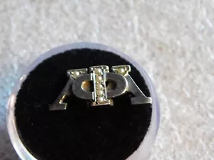 Old 1929 10K White Gold Alpha Phi Alpha Fraternity Pin Badge - Picture 1 of 5