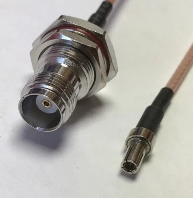 TS9 Male to TNC Female Bulk Coaxial RG316 Cable Extension Wireless Antenna USA - Image 1 of 3