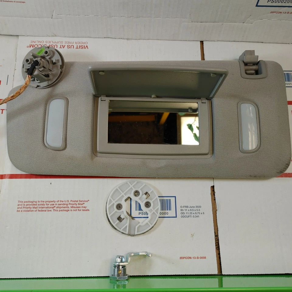 Chevrolet Equinox 2010-2017 conductor izquierdo parasol gris V517 Foto 1 de 1