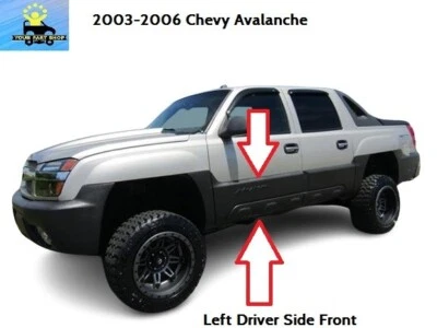 15199304 2002 年至 2006 年雪佛兰雪崩前左门包层成型装饰原始设备制造商 — 第 1/4 张图片