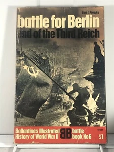 BATTLE FOR BERLIN BATTLE #6 (1970) Ballantine's Ill. History Violent Century - Picture 1 of 3
