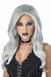 Gray and White Fatal Beauty Adult Wig - Picture 1 of 1