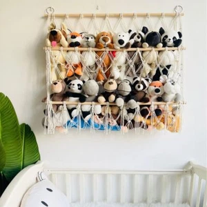 Kuscheltier Hängematte, Aufbewahrung Kuscheltier,Netz für Kuscheltiere Hängend - Bild 1 von 5